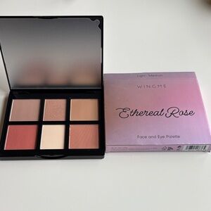 Ethereal Rose Face and Eye Palette - Pink and Cream Shades